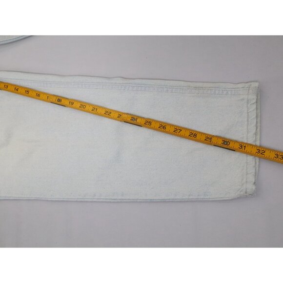 Vintage Levis 550 Jeans Mens 36x32 Blue‎ Light Wash USA Made Denim Relaxed Fit - Picture 9 of 10